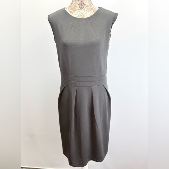 ACEVOG Gray Sleeveless Sheath Dress size XL - Picture 6 of 16
